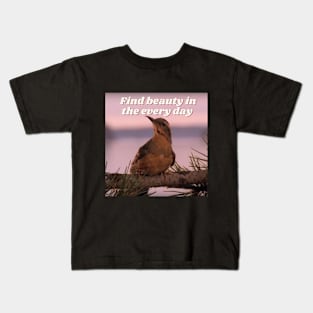 Find Beauty in Every Day Kids T-Shirt